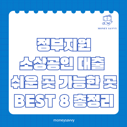 정부지원 소상공인 대출