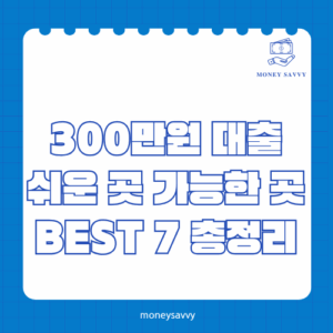 300만원 대출